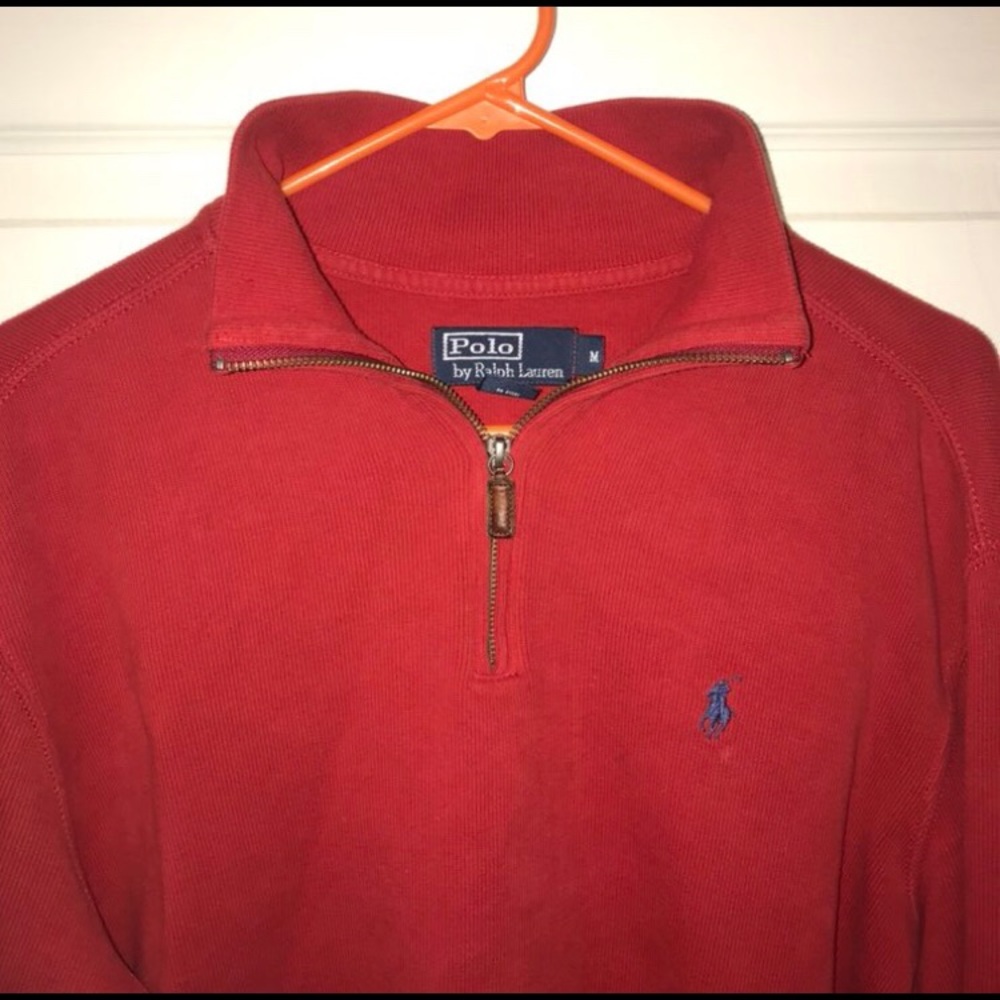 Ralph Lauren quarter zip collar longsleeve